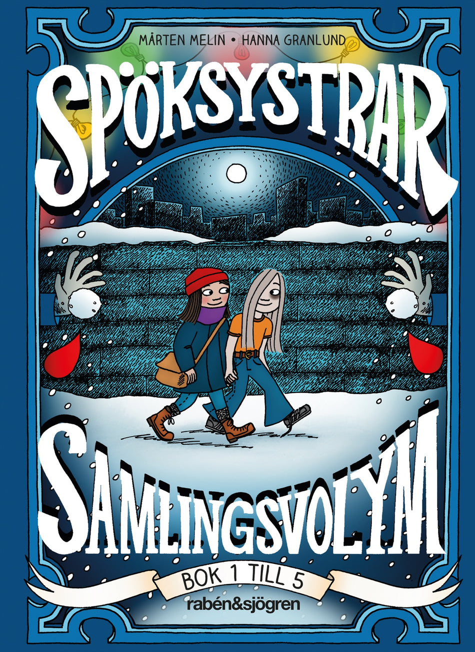 Valokuva kirjasta Mårten Melin Spöksystrar. Samlingsvolym 1 (Bok 1 till 5), kuuluu tuoteryhmään Ruots lapset nuoret ja sarjakuvat.