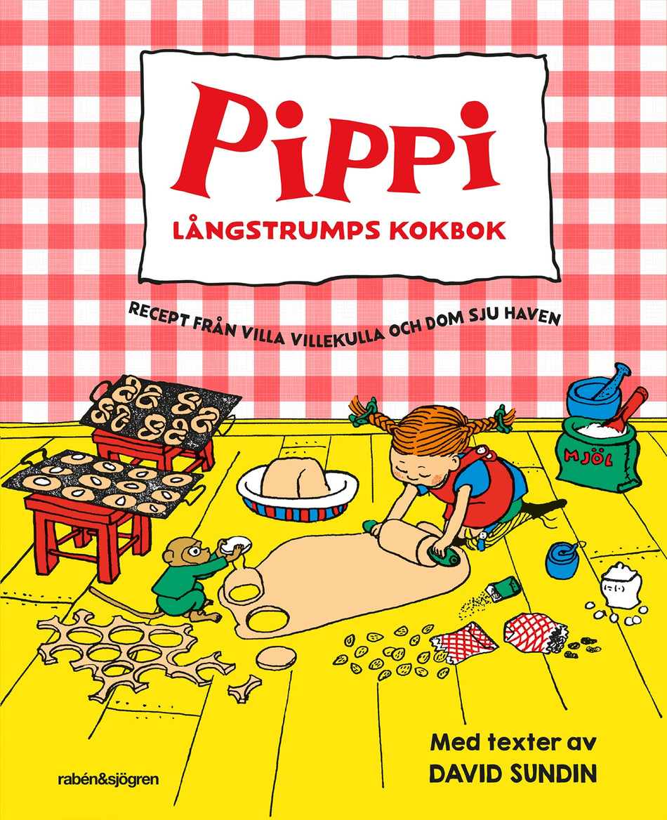 Valokuva kirjasta Astrid Lindgren / David Sundin Pippi Långstrumps kokbok : recept från Villa Villekulla och de sju haven, kuuluu tuoteryhmään Ruots lapset nuoret ja sarjakuvat.