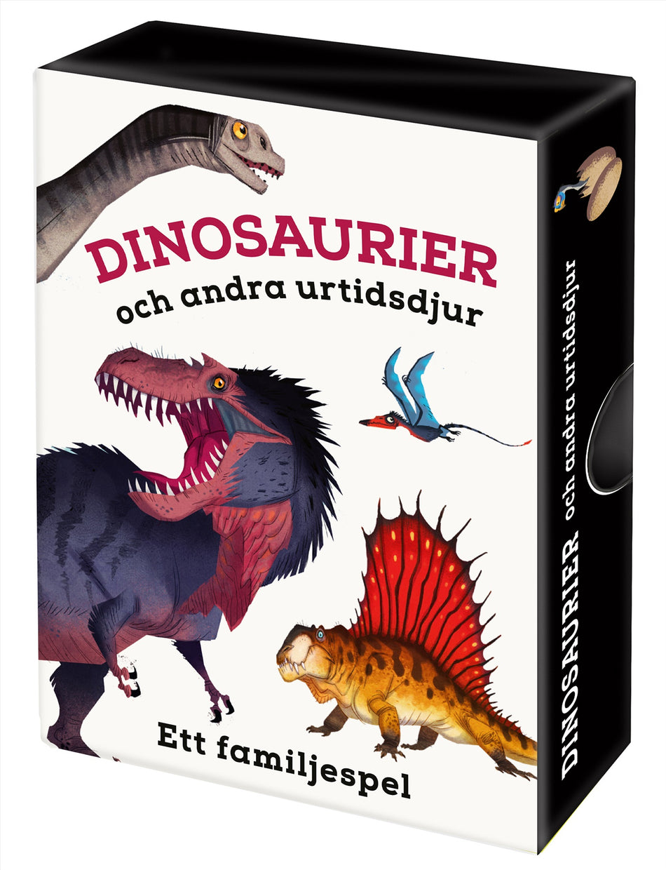 Valokuva kirjasta Johan Egerkrans Dinosaurier och andra urtidsdjur : ett familjespel, kuuluu tuoteryhmään Ruots lapset nuoret ja sarjakuvat.