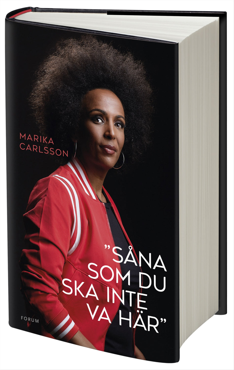 Valokuva kirjasta Marika Carlsson ”Såna som du ska inte va här”, kuuluu tuoteryhmään Ruots muu tieto.