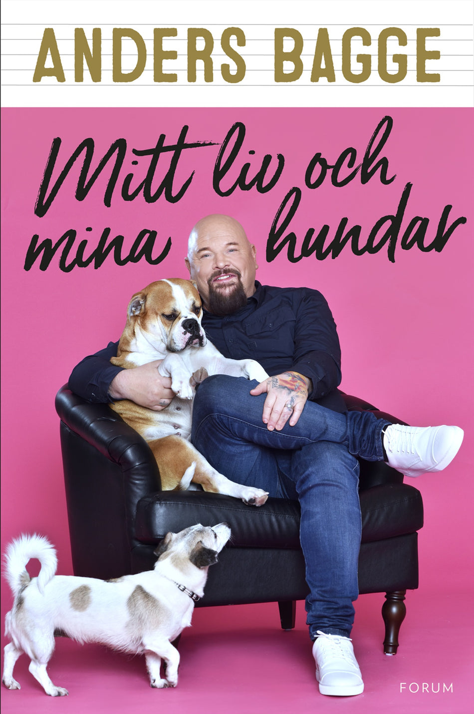 Valokuva kirjasta Anders Bagge / Helen Bjurberg Mitt liv och mina hundar, kuuluu tuoteryhmään Ruots muu tieto.