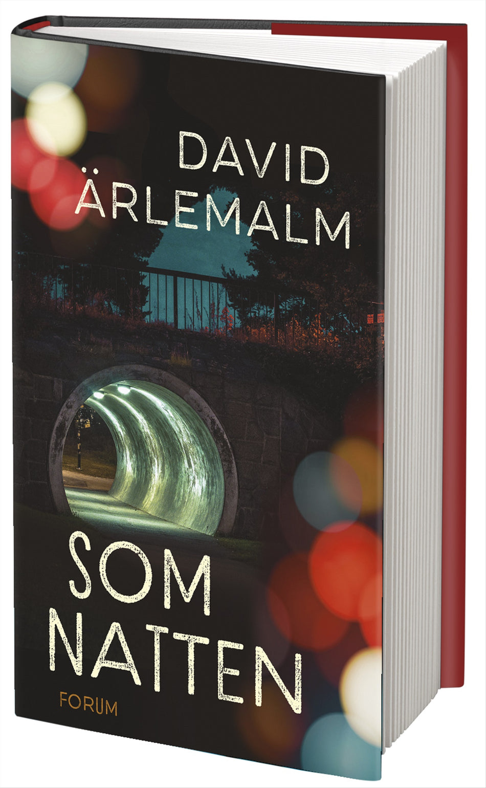 Valokuva kirjasta David Ärlemalm Som natten, kuuluu tuoteryhmään Ruots kaunokirjat.