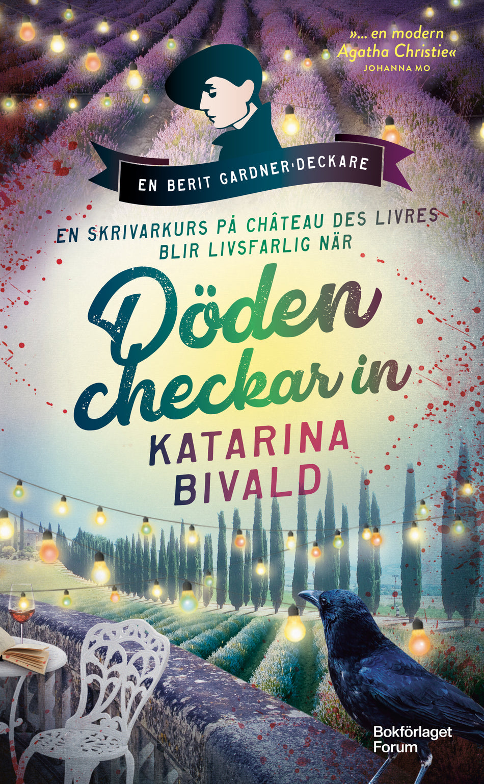 Valokuva kirjasta Katarina Bivald Döden checkar in, kuuluu tuoteryhmään Ruots kaunokirjat.