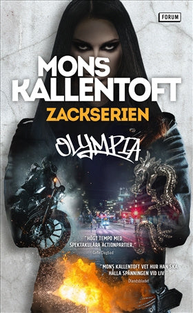 Valokuva kirjasta Mons Kallentoft Olympia, kuuluu tuoteryhmään Ruotsalaiset pokkarit.