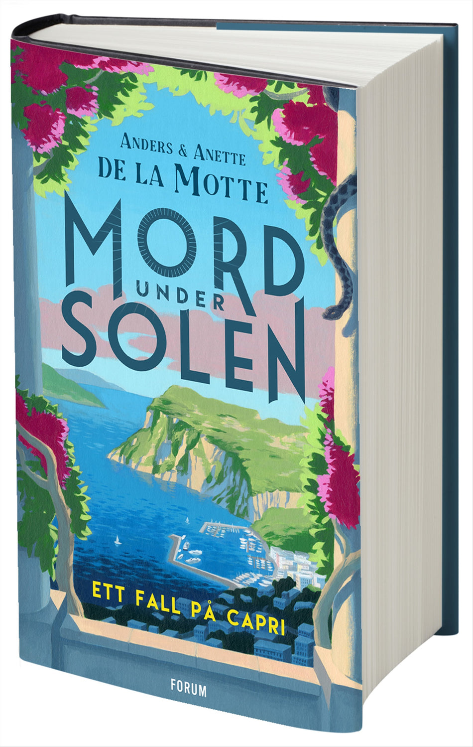 Valokuva kirjasta Anders De la Motte / Anette De la Motte Ett fall på Capri, kuuluu tuoteryhmään Ruots kaunokirjat.