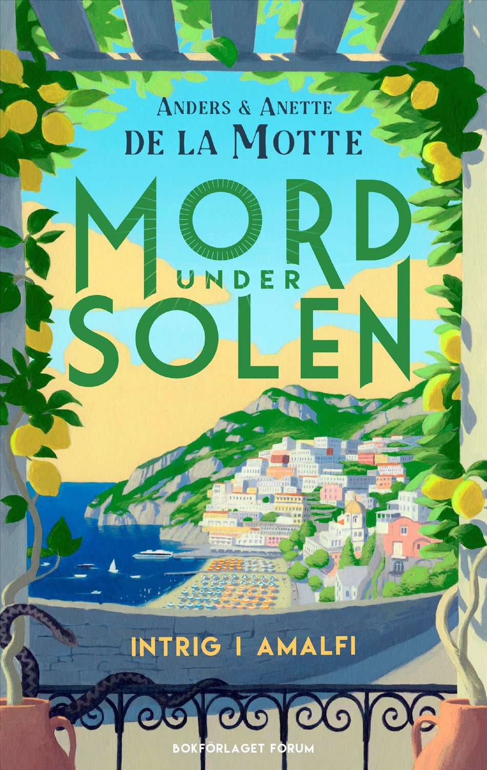 Valokuva kirjasta Anders de la Motte / Anette de la Motte Intrig i Amalfi, kuuluu tuoteryhmään Ruots kaunokirjat.