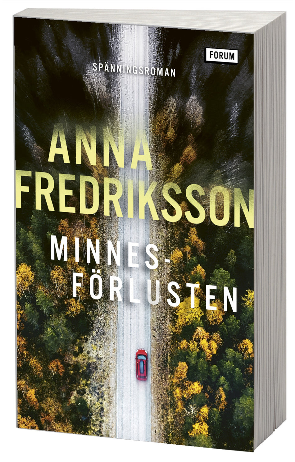 Valokuva kirjasta Anna Fredriksson Minnesförlusten, kuuluu tuoteryhmään Ruots kaunokirjat.
