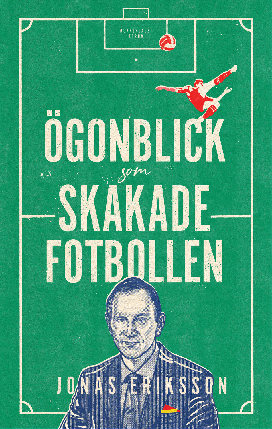 Valokuva kirjasta Jonas Eriksson Ögonblick som skakade fotbollen, kuuluu tuoteryhmään Ruots harrasteet taide.