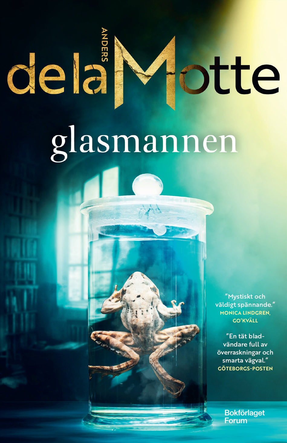 Valokuva kirjasta Anders de la Motte Glasmannen, kuuluu tuoteryhmään Ruots kaunokirjat.