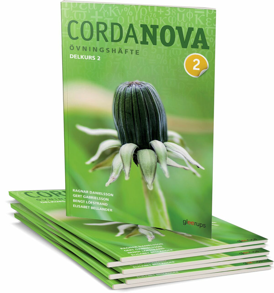 Valokuva kirjasta  CordaNova delkurs 2, övningshäfte, 10-pack, kuuluu tuoteryhmään Ruots lapset nuoret ja sarjakuvat.