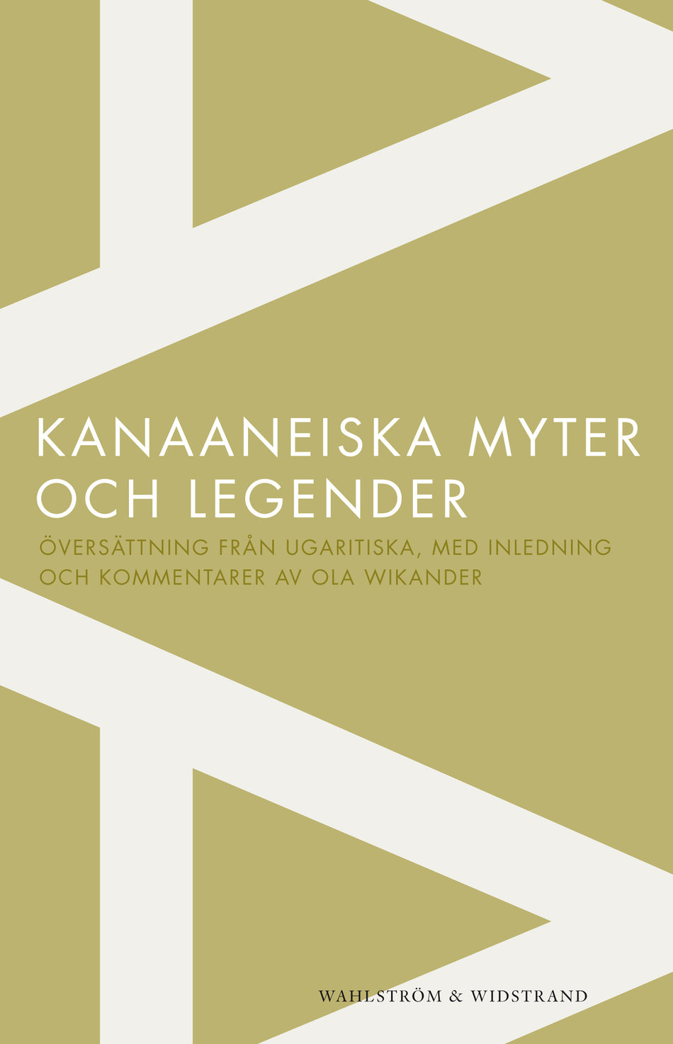 Valokuva kirjasta  Kanaaneiska myter och legender, kuuluu tuoteryhmään Ruots muu tieto.