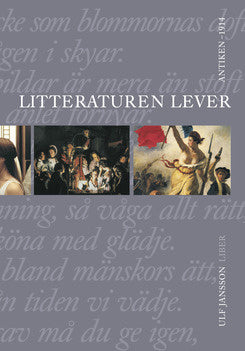 Valokuva kirjasta Ulf Jansson Litteraturen lever Antiken-1914, kuuluu tuoteryhmään Ruots muu tieto.