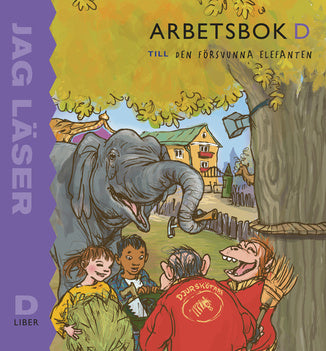 Valokuva kirjasta Martin Widmark Jag läser D Arbetsbok, kuuluu tuoteryhmään Ruots lapset nuoret ja sarjakuvat.