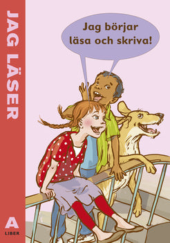 Valokuva kirjasta Martin Widmark Jag läser A Jag börjar läsa och skriva, kuuluu tuoteryhmään Ruots lapset nuoret ja sarjakuvat.