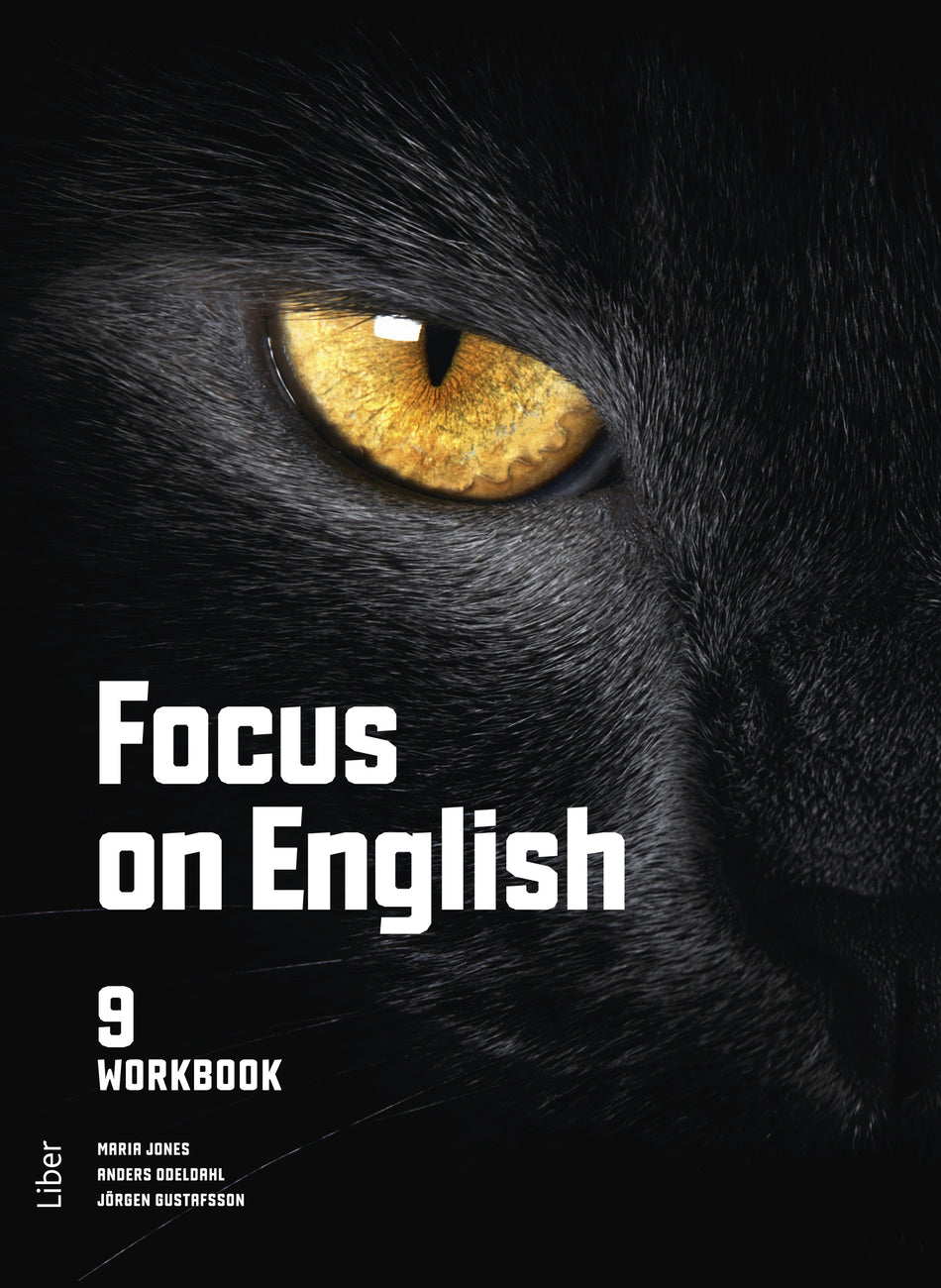 Valokuva kirjasta Maria Jones / Anders Odeldahl / Jörgen Gustafsson Focus on English 9 Workbook, kuuluu tuoteryhmään Ruots muu tieto.
