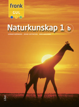 Valokuva kirjasta Gunnar Björndahl / Johan Castenfors / Sandra Dahlén / Birgitta Landgren / Robert Obing / Sara Wahlberg Frank Gul Naturkunskap 1b, kuuluu tuoteryhmään Ruots lapset nuoret ja sarjakuvat.