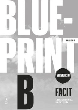 Valokuva kirjasta Christer Lundfall / Ralf Nyström Blueprint B version 3.0 Facit, kuuluu tuoteryhmään Ruots lapset nuoret ja sarjakuvat.