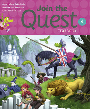 Valokuva kirjasta Anne Helene Røise Bade / Maria Dreyer Pettersen / Kumi Tømmerbakke Join the Quest åk 4 Textbook, kuuluu tuoteryhmään Ruots lapset nuoret ja sarjakuvat.