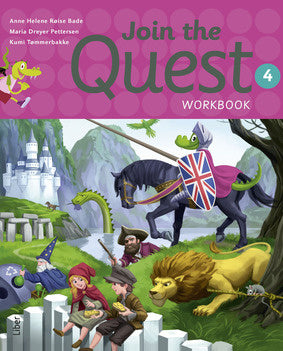 Valokuva kirjasta Anne Helene Røise Bade / Maria Dreyer Pettersen / Kumi Tømmerbakke Join the Quest åk 4 Workbook, kuuluu tuoteryhmään Ruots lapset nuoret ja sarjakuvat.