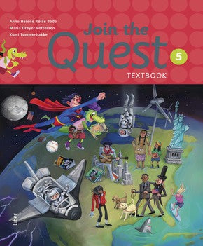 Valokuva kirjasta Anne Helene Røise Bade / Maria Dreyer Pettersen / Kumi Tømmerbakke Join the Quest åk 5 Textbook, kuuluu tuoteryhmään Ruots lapset nuoret ja sarjakuvat.