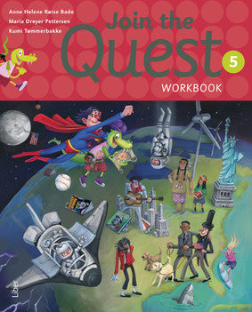 Valokuva kirjasta Anne Helene Røise Bade / Maria Dreyer Pettersen / Kumi Tømmerbakke Join the Quest åk 5 Workbook, kuuluu tuoteryhmään Ruots lapset nuoret ja sarjakuvat.