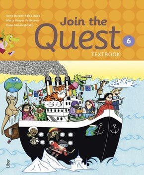 Valokuva kirjasta Anne Helene Røise Bade / Maria Dreyer Pettersen / Kumi Tømmerbakke Join the Quest åk 6 Textbook, kuuluu tuoteryhmään Ruots lapset nuoret ja sarjakuvat.