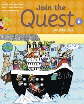 Valokuva kirjasta Anne Helene Røise Bade / Maria Dreyer Pettersen / Kumi Tømmerbakke Join the Quest åk 6 Workbook, kuuluu tuoteryhmään Ruots lapset nuoret ja sarjakuvat.