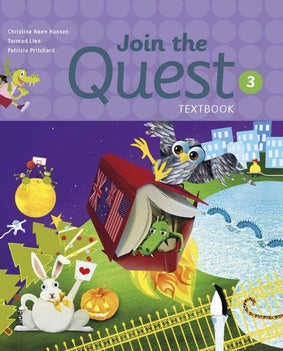 Valokuva kirjasta Christine Røen Hansen / Tormod Lien / Patricia Pritchard Join the Quest åk 3 Textbook, kuuluu tuoteryhmään Ruots lapset nuoret ja sarjakuvat.