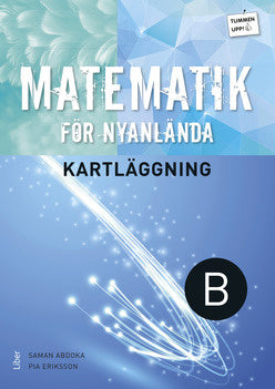 Valokuva kirjasta Saman Abdoka / Pia Eriksson Tummen upp! Matematik kartläggning för nyanlända B, kuuluu tuoteryhmään Ruots lapset nuoret ja sarjakuvat.