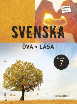 Valokuva kirjasta Erik Sandberg Tummen upp! Svenska Öva - Läsa åk 7, kuuluu tuoteryhmään Ruots lapset nuoret ja sarjakuvat.