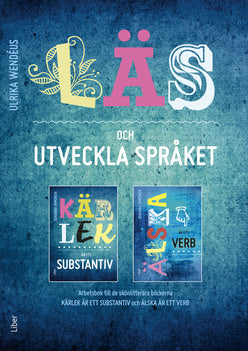 Valokuva kirjasta Johanna Immonen Läs och utveckla språket! - Arbetsbok till de skönlitterära böckerna Kärlek är ett substantiv och Älska är ett verb., kuuluu tuoteryhmään Ruots lapset nuoret ja sarjakuvat.