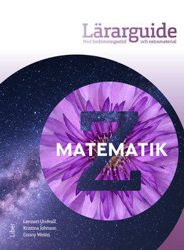 Valokuva kirjasta Lennart Undvall / Kristina Johnson / Conny Welén Matematik Z Lärarguide, kuuluu tuoteryhmään Ruots lapset nuoret ja sarjakuvat.