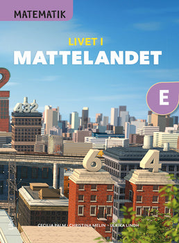 Valokuva kirjasta Cecilia Palm / Ulrika Lindh / Christina Melin Matematik Livet i Mattelandet Grundbok E, kuuluu tuoteryhmään Ruots lapset nuoret ja sarjakuvat.