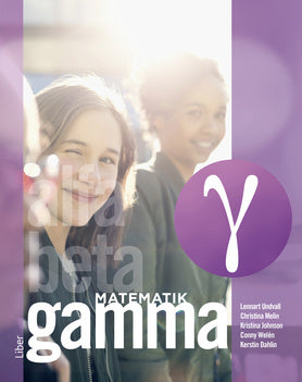 Valokuva kirjasta Lennart Undvall / Christina Melin / Kristina Johnson / Conny Welén / Kerstin Dahlin Matematik Gamma Grundbok, kuuluu tuoteryhmään Ruots lapset nuoret ja sarjakuvat.