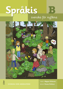 Valokuva kirjasta Hippas Eriksson Språkis Svenska för nyfikna B, kuuluu tuoteryhmään Ruots lapset nuoret ja sarjakuvat.