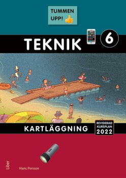 Valokuva kirjasta Hans Persson Tummen upp! Teknik kartläggning åk 6, kuuluu tuoteryhmään Ruots lapset nuoret ja sarjakuvat.