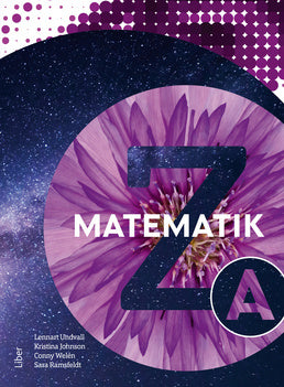 Valokuva kirjasta Lennart Undvall / Kristina Johnson / Conny Welén / Sara Ramsfeldt Matematik Z A-boken, kuuluu tuoteryhmään Ruots lapset nuoret ja sarjakuvat.