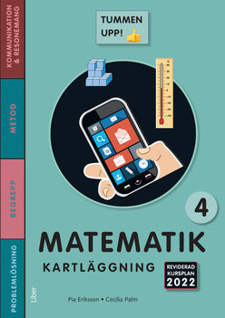 Valokuva kirjasta Pia Eriksson / Cecilia Palm Tummen upp! Matematik kartläggning åk 4, kuuluu tuoteryhmään Ruots lapset nuoret ja sarjakuvat.
