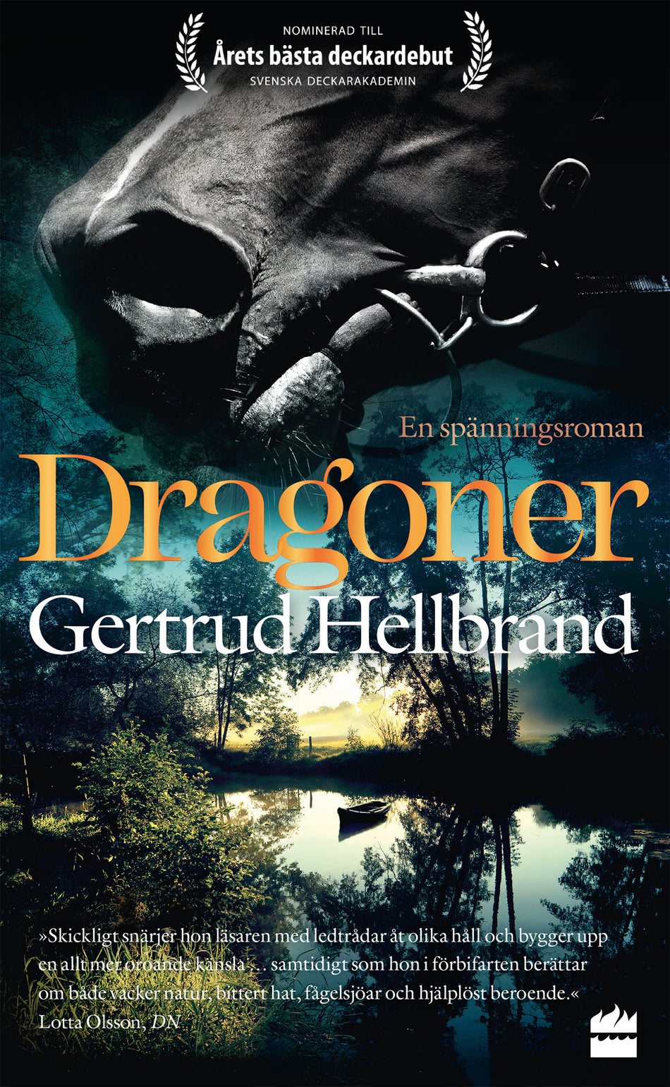 Valokuva kirjasta Gertrud Hellbrand Dragoner, kuuluu tuoteryhmään Ruots kaunokirjat.