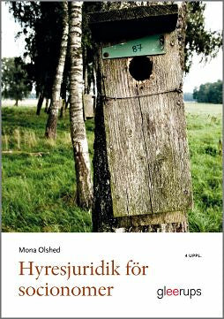 Valokuva kirjasta Mona Olshed Hyresjuridik för socionomer, kuuluu tuoteryhmään Ruots muu tieto.