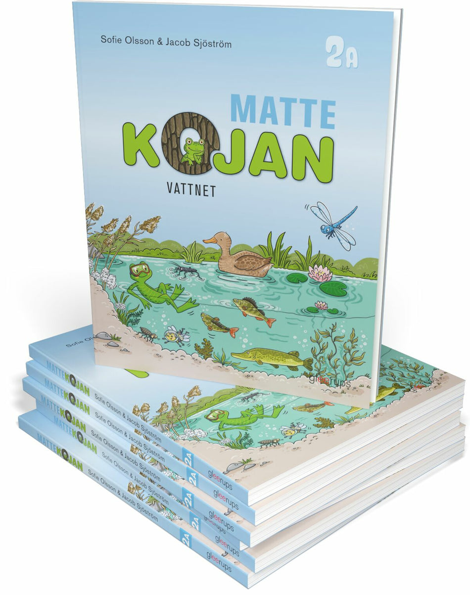 Valokuva kirjasta Sofie Olsson / Jacob Sjöström Mattekojan 2A, elevbok, 25 ex, kuuluu tuoteryhmään Ruots lapset nuoret ja sarjakuvat.