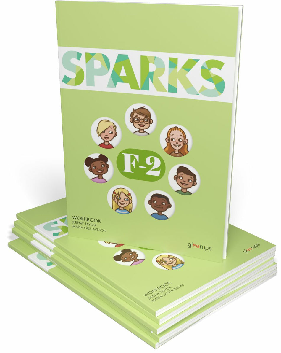 Valokuva kirjasta Jeremy Taylor Sparks F-2 Workbook, 25 ex, kuuluu tuoteryhmään Ruots lapset nuoret ja sarjakuvat.
