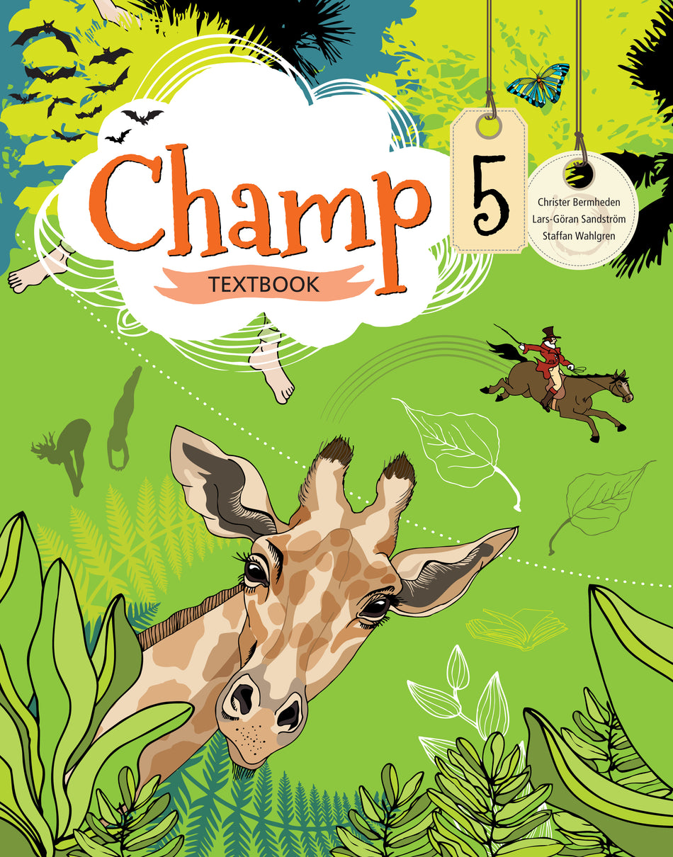 Valokuva kirjasta Christer Bermheden / Lars-Göran Sandström / Staffan Wahlgren Champ 5 Textbook, kuuluu tuoteryhmään Ruots lapset nuoret ja sarjakuvat.