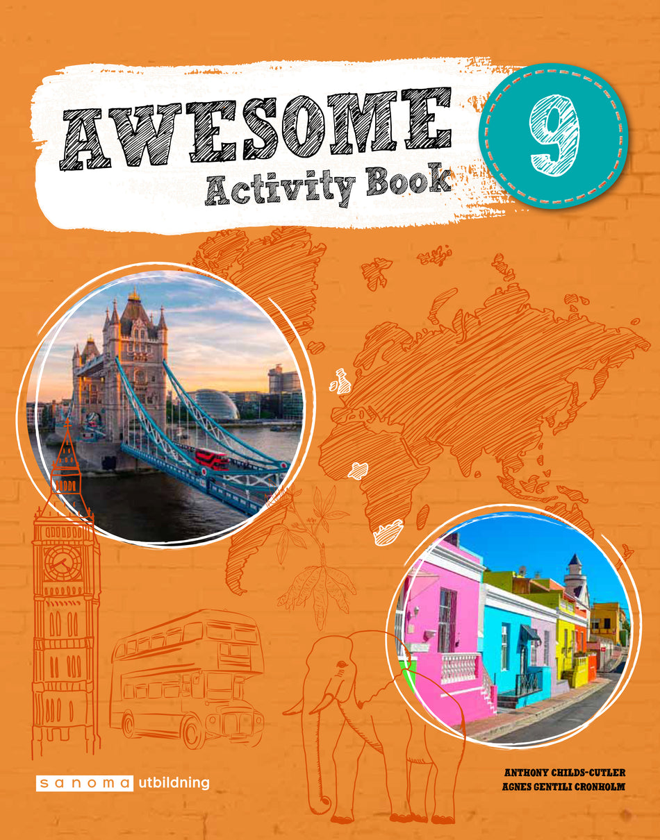 Valokuva kirjasta Anthony Childs-Cutler / Agnes Gentili Cronholm Awesome English 9 Activity Book, kuuluu tuoteryhmään Ruots muu tieto.