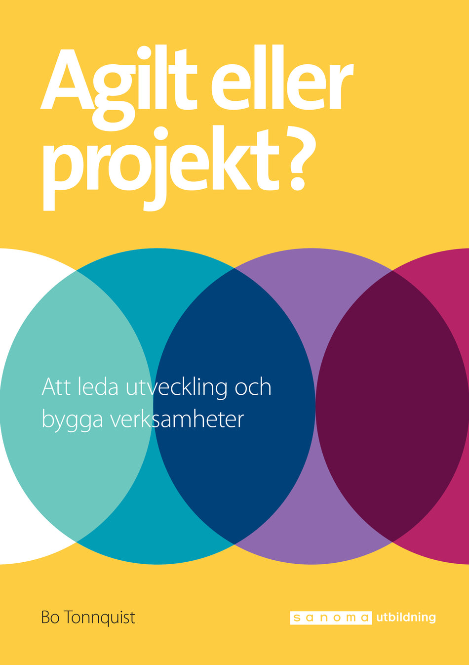 Valokuva kirjasta Bo Tonnquist Agilt eller projekt?, kuuluu tuoteryhmään Ruots muu tieto.