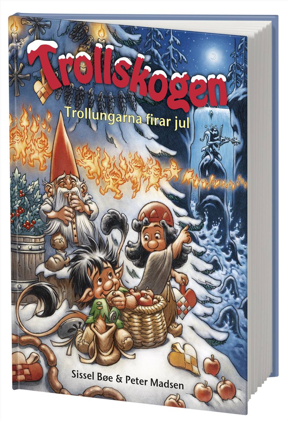 Valokuva kirjasta Sissel Bøe / Peter Madsen Trollungarna firar jul, kuuluu tuoteryhmään Ruots lapset nuoret ja sarjakuvat.