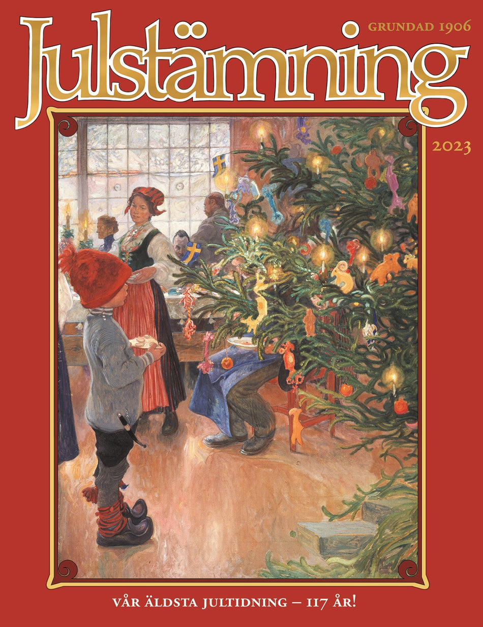 Valokuva kirjasta  Julstämning 2023, kuuluu tuoteryhmään Ruots muu tieto.