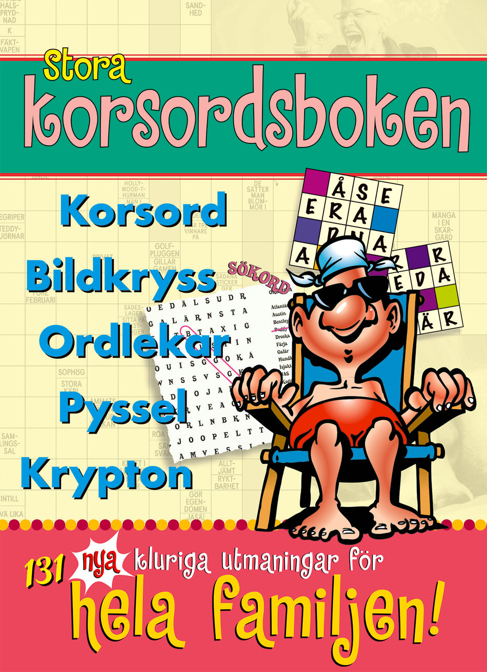 Valokuva kirjasta N/A Stora korsordsboken 21, kuuluu tuoteryhmään Ruots harrasteet taide.