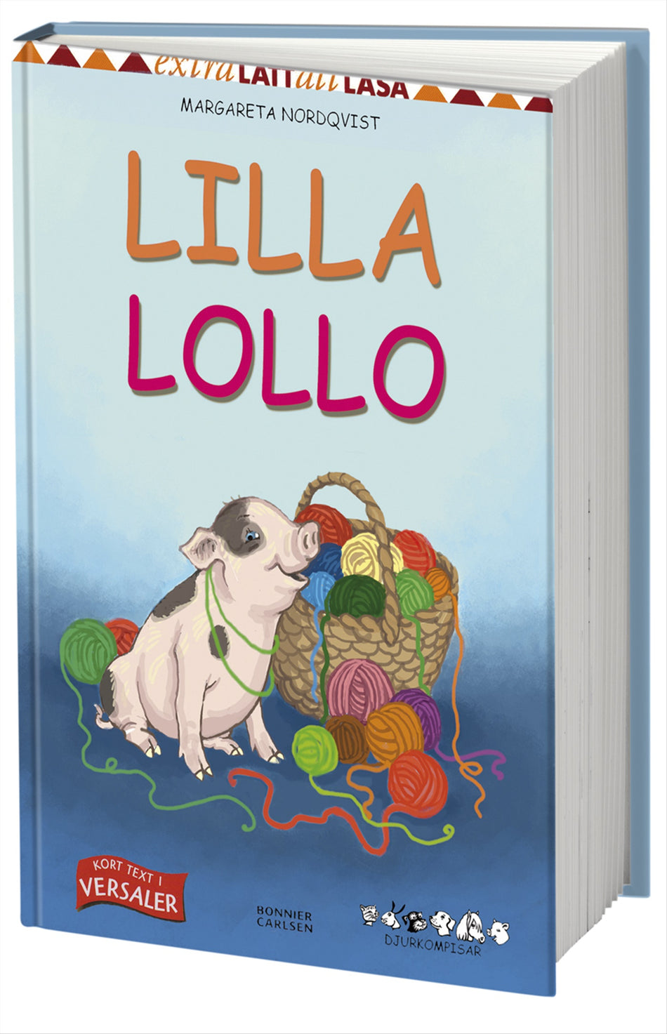 Valokuva kirjasta Margareta Nordqvist Lilla Lollo, kuuluu tuoteryhmään Ruots lapset nuoret ja sarjakuvat.