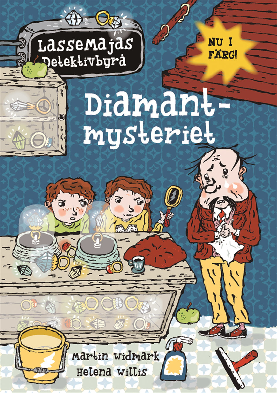 Valokuva kirjasta Martin Widmark Diamantmysteriet, kuuluu tuoteryhmään Ruots lapset nuoret ja sarjakuvat.